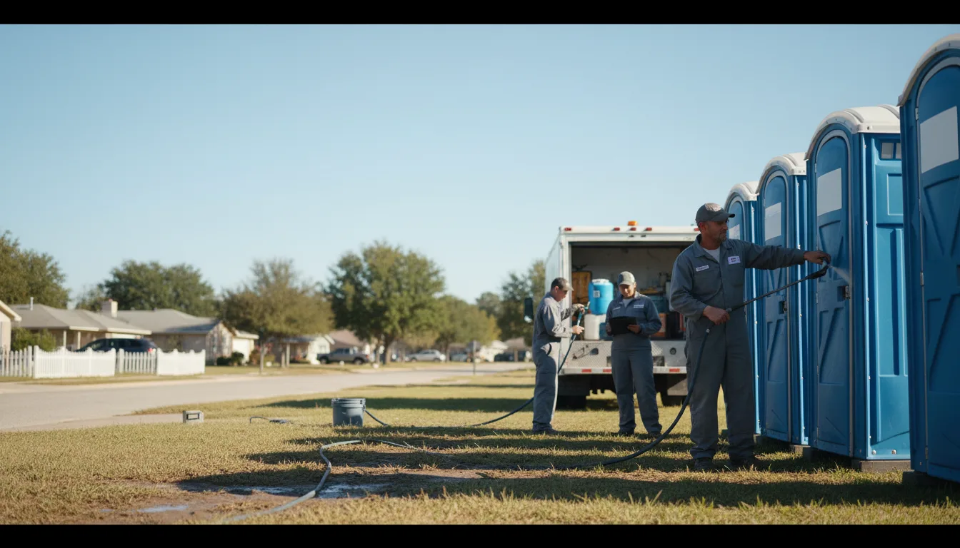 Long-Term Portable Toilet Rental in Woodlawn, IL near me
